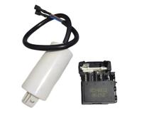 NUHFUFA Sostituzione QZ2-80E12 Starter+3uF Condensatore Basso Sovraccarico di Potenza Surriscaldamento PTC Protector Frigorifero Accessori per Frigorifero Haier