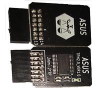 NUHFUFA TPM 2.0 Modulo 2.0mm 14-1 Pin win11 per ASUS Scheda Madre Chip FAI DA TE Aggiornamento Parte(LPC)