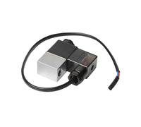 NUHFUFA Valvola a Solenoide in Acciaio Inossidabile con Corpo in Lega di Ottone, 2 Vie, Filettatura, Unidirezionale, Cut-Off