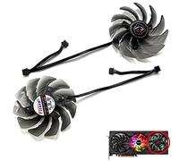 NUHFUFA Ventola di raffreddamento per scheda grafica ASROCK RX6600XT 6650XT 8GB Phantom Gaming D Accessori scheda grafica (ventola destra)