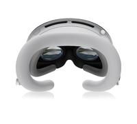NUHFUFA VR Silicone Face Pad per Vision Pro, morbido rivestimento del viso, antiscivolo, lavabile, comfort, Skincare Face Pad per cuffie Vision Pro (bianco)
