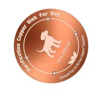 Nuhjytgf Disco In Rame Per Abbeveratoio Da Polli,Disco Universale Rinforzato In Rame Da 10 Cm - Bagno Per Uccelli In Metallo,Cibo Voliera Fringuelli Pappagalli Monaci Casa Giardino Cortile Paesaggio