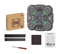 Nuhjytgf Macchina Per Pugilato Con Musica | Attrezzatura Elettronica Fitness Per Allenamento Da Parete | Allenatore Di Boxe Intelligente,Per Ragazzi Adolescenti Ragazze Adulti Donne Uomini Palestra