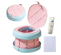 Nuhjytgf Vasino portatile per bambini - Comodo strumento pieghevole - Vasino pieghevole per bambini - per bambini giovani veicolo viaggi campeggio all'aperto al parco gite