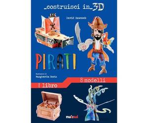 Nuinui NUI35434 Costruisci in 3D - Pirati