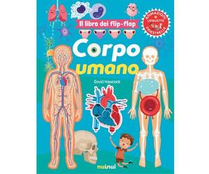 Nuinui NUI35945 Il Libro dei Flip Flap - Corpo Umano