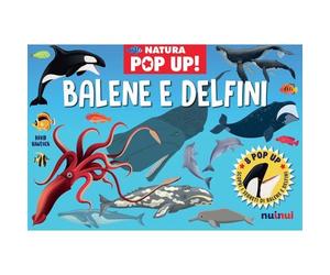 Nuinui NUI75073 Natura Pop Up - Balene e Delfini