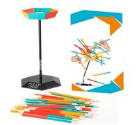 Nuiorfty 1 Set di Giochi di impilamento di Bastoncini Gioco di impilamento Leggero e colorato Divertente Equilibrio per Bambini Stack educativo per l'allenamento di bilanciamento per Bambini