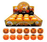 Nuiorfty 12 Pezzi Giocattoli Antistress Zucca Giocattoli di Halloween per alleviare i Fantasmi alleviare Lo Stress bomboniere Sen
