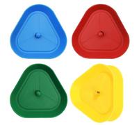 Nuiorfty 4 Pezzi Porta Carte per Bambini Porta Carte da Gioco in plastica a Mani libere Strumento per alleviare Il Dolore al Polso per Feste di Poker e Giochi in Famiglia