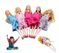 Nuiorfty 5 Pezzi di Bambola Incinta con Bambino nella Pancia e 12 articolazioni mobili Madre Incinta per Bambini Accessori per