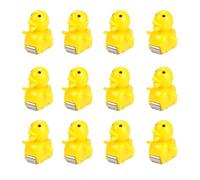 Nuiorfty Giocattolo di Montagne Russe a Forma di Anatra 12 Pezzi di plastica per Salire Le Scale Giocattoli a Forma di Anatra c