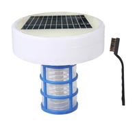 Nuiorfty Ionizzatore Solare per Piscina Manutenzione Semplice Ionizzatore Solare per Piscina in ABS e Rame con Spazzole Ideale per Ridurre Il Cloro Purificare l'Acqua