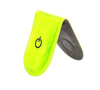 Nuiorfty Luce di Sicurezza Luce di Marcia Notturna LED Riflettore Clip Clip Magnetica Riflettente Strobo Multifunzione per Sport all'Aria Aperta Ciclismo Giallo