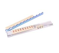 Nuiorfty Pulsanti e rastrelliere per Mahjong Supporto per Piastrelle Mahjong in Acrilico da 17 5 Pollici con Pulsanti magnetici per Una Facile Installazione e Gioco organizzato