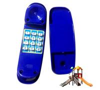 Nuiorfty Telefono Giocattolo con Pulsante numerico Telefono per Bambini in plastica Leggera e realistica Fai Finta di Giocare a