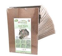 NUISIPRO - Piastre di glu di grandi dimensioni, anti-topi e anti-topi, confezione da 48 - Trappole per colla in legno Qualitativo