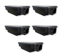 Nuisirpo - Scatole in plastica per mettere il veleno contro i ratti e i topi (Confezione da 5)