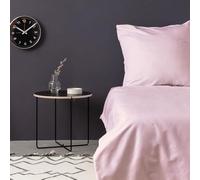 Nuit Des Rêves Luxurious Satin Double Quilt Cover Set (200 x 200 cm), 100% cotone satinato, 210 thread Count, include 2 pillowcases, lavabile in lavatrice a 30 °C