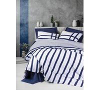 Nuit Des Rêves Ranforce - Set di copertine per trapunta singola, XXL, 155 x 220 cm, 100% cotone, stampa reattiva, lavabile in lavatrice, chiusura a bottone, morbido ed elegante