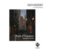 Nuits d'Espagne. Gesang mit Gitarre.