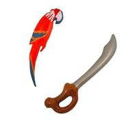 NuJake Costume da capitano gonfiabile a tema pirata e spada per cosplay