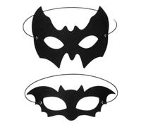 Nujvnuj Batman, maschera da pipistrello, maschera da donna, maschera da vampiro, accessori da uomo, donna, costume maschere per Halloween, carnevale, palline alla moda, colore nero