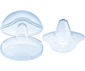 Nuk 10107032 - Paracapezzoli In Silicone, Misura: L, 2 Pezzi, Con Contenitore Di Protezione