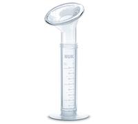 NUK 10252086 - Tiralatte manuale Soft & Easy in PP, con cuscinetto in morbido silicone, senza BPA