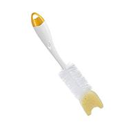 Nuk 10256278 Spazzola Pulisci Biberon, 2 in 1, Bianco/Blu, 1 pezzo