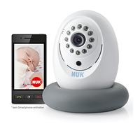 NUK 10256351 - Sistema di controllo per bébé Eco Smart Control 300, con trasmissione dati allo smartphone tramite App, installazione Plug and Play, nessun raggio UV nella stanza del bambini