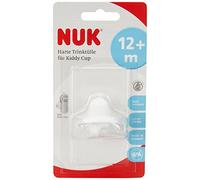 NUK - Beccuccio rigido in plastica per Kiddy Cup, 300 ml, resistente ai morsi e alle perdite, a partire da 12 mesi, senza BPA, bianco