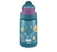 NUK By Contigo Easy Sip Cup | Borraccia per bambini (a partire dai 4 anni) | a prova di perdite, realizzata in resistente Tritan, senza BPA, lavabile in lavastoviglie, 420 ml, naturale