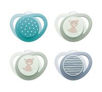 NUK Ciuccio ortodontico, confezione da 4, 6-18 mesi