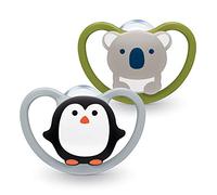 Nuk Ciuccio Succhietto Silicone Space 18-36 Mesi Confezione da 2 Pezzi
