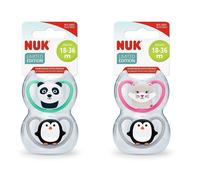Nuk Ciuccio Succhietto Silicone Space 18-36 Mesi Confezione da 2 Pezzi