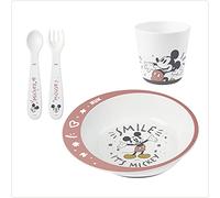NUK Set per mangiare Disney Mickey Mouse da 9 mesi