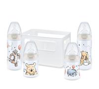 NUK Disney Winnie The Pooh First Choice + Baby Bottle Starter Set 4 Anti-Colic B