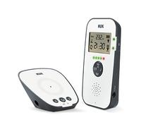NUK Eco Control 530D plus - Baby Phone digitale, con display audio, ninna tranquillizzante, privo di radiazioni ad alta frequenza in modalità Eco