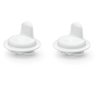 NUK First Choice 10255311 beccuccio rigido attivo per Kiddy Cup, bianco, 2-pack (2 pezzi)