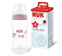 NUK First Choice Biberon | 3+ mesi | 300 ml | Biberon anti-colica | PP | Indicatore di controllo della temperatura | Koala | Confezione da 1