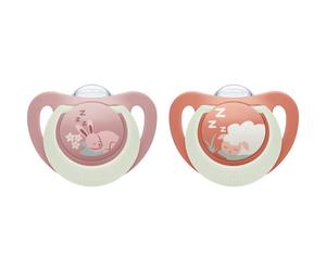 NUK First Choice Night 6-18 m ciuccio 2 pz