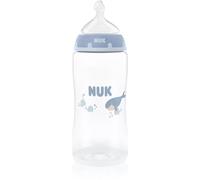 NUK First Choice Whale bottiglia con controllo della temperatura 3m+ 300 ml