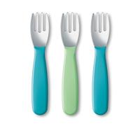 NUK Kiddy - Forchette per posate, confezione da 3, 18+ mesi