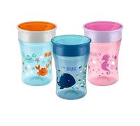 NUK Magic Cup tazza con tappo 8m+ Green 230 ml