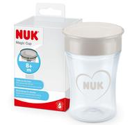 NUK Magic Cup Bicchiere Antigoccia Bordo Anti Rovesciamento a 360° 8 Mesi Senza