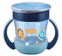 NUK Magic Cup Night tazza con maniglie 6m+ Blue 1 pz