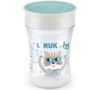 NUK Magic Cup tazza con tappo 8m+ Green 230 ml