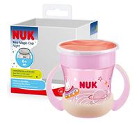 NUK Magic Cup Night tazza con maniglie 6m+ Pink 160 ml