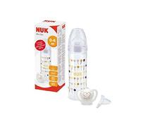 NUK Mini Set Classic Feeding Bottle 250 ML & Genius Silicon Soother 0 - 6 m